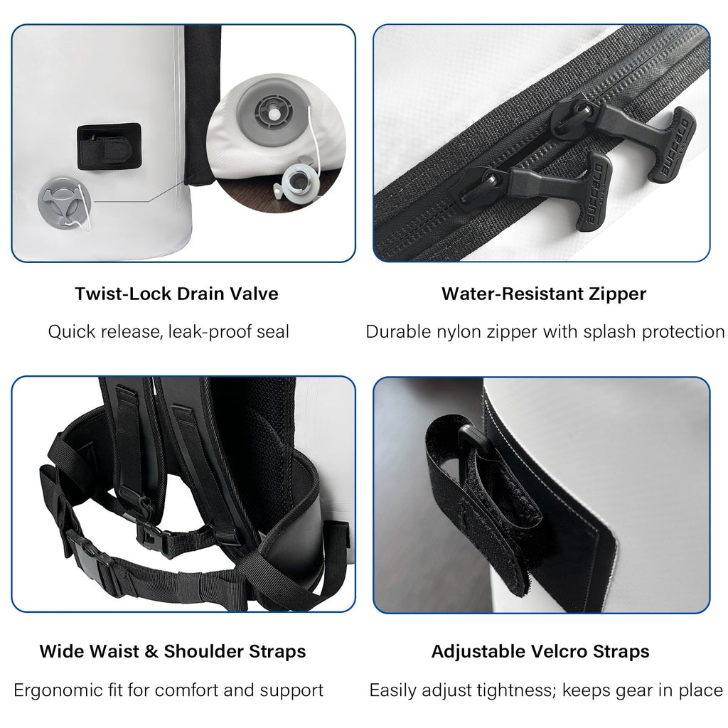 31QT Fish Cooler Backpack, Kill Backpack