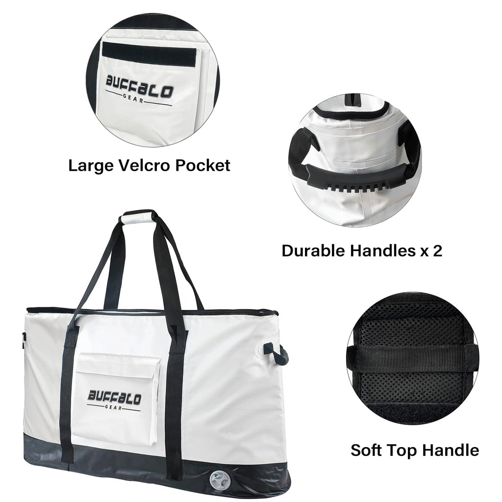 106QT Fish Cooler Bag with YKK Zipper