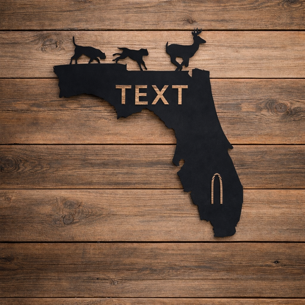 Hounds Running Deer Euro Mount Display