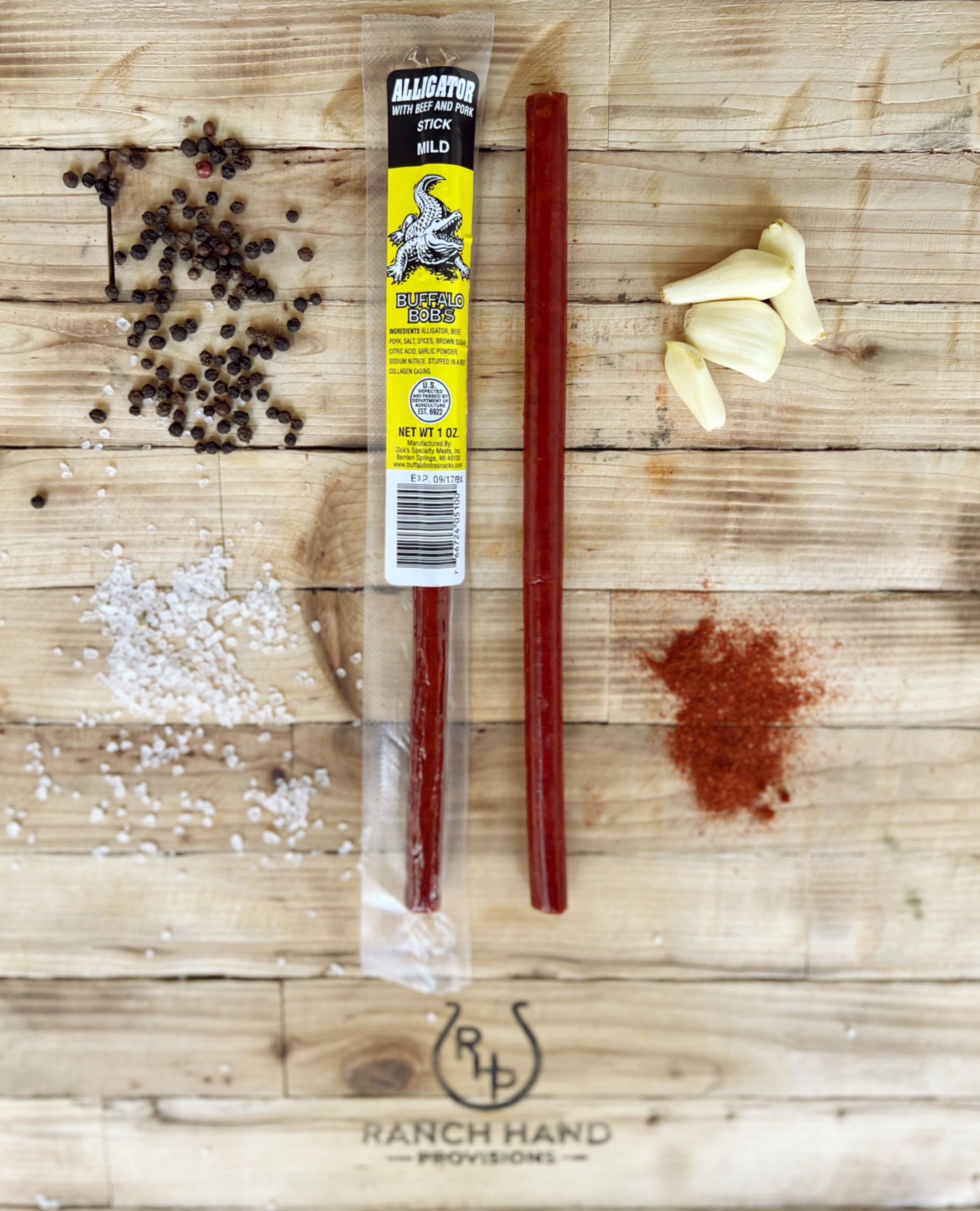 Alligator Jerky Stick (Mild)