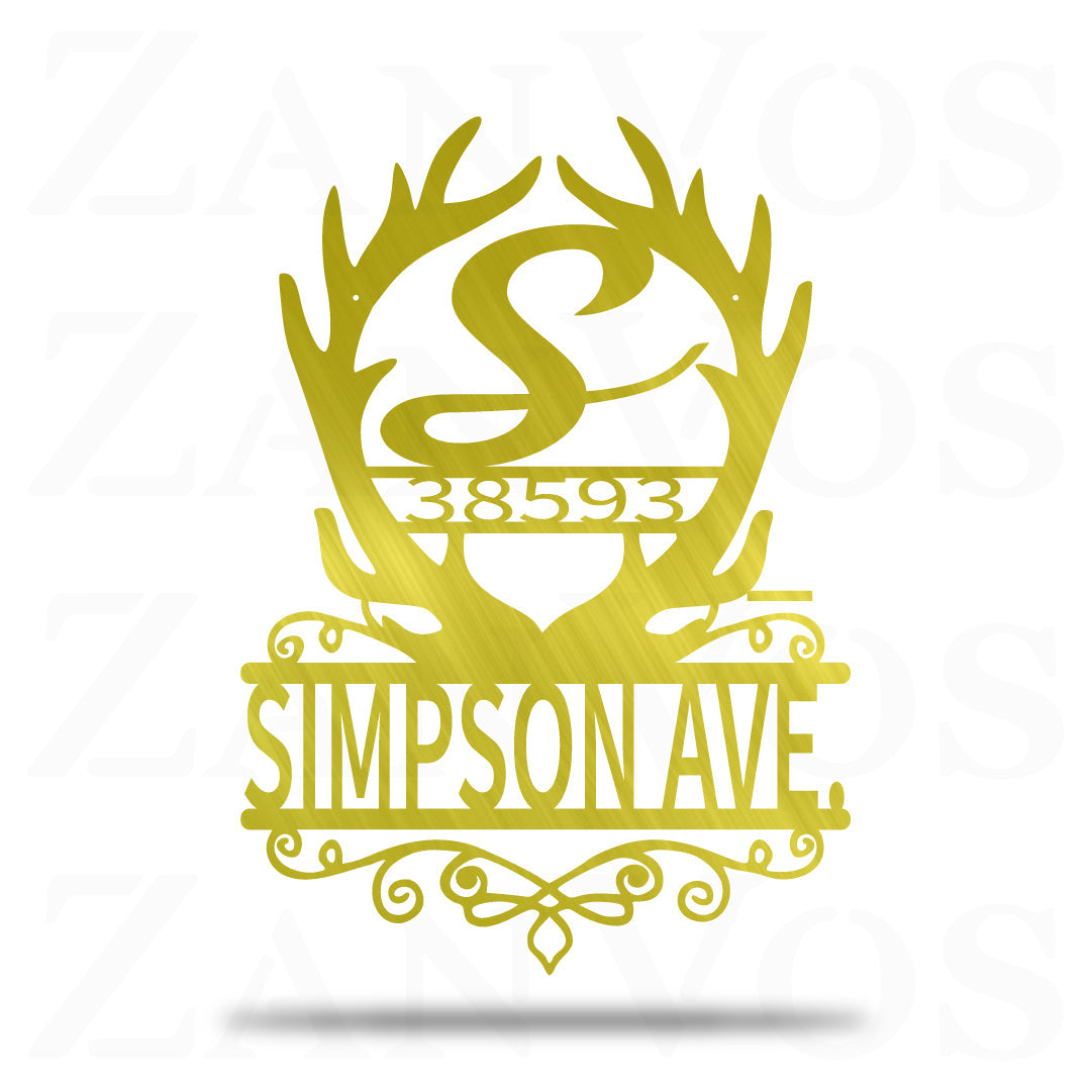 Address Antler Monogram