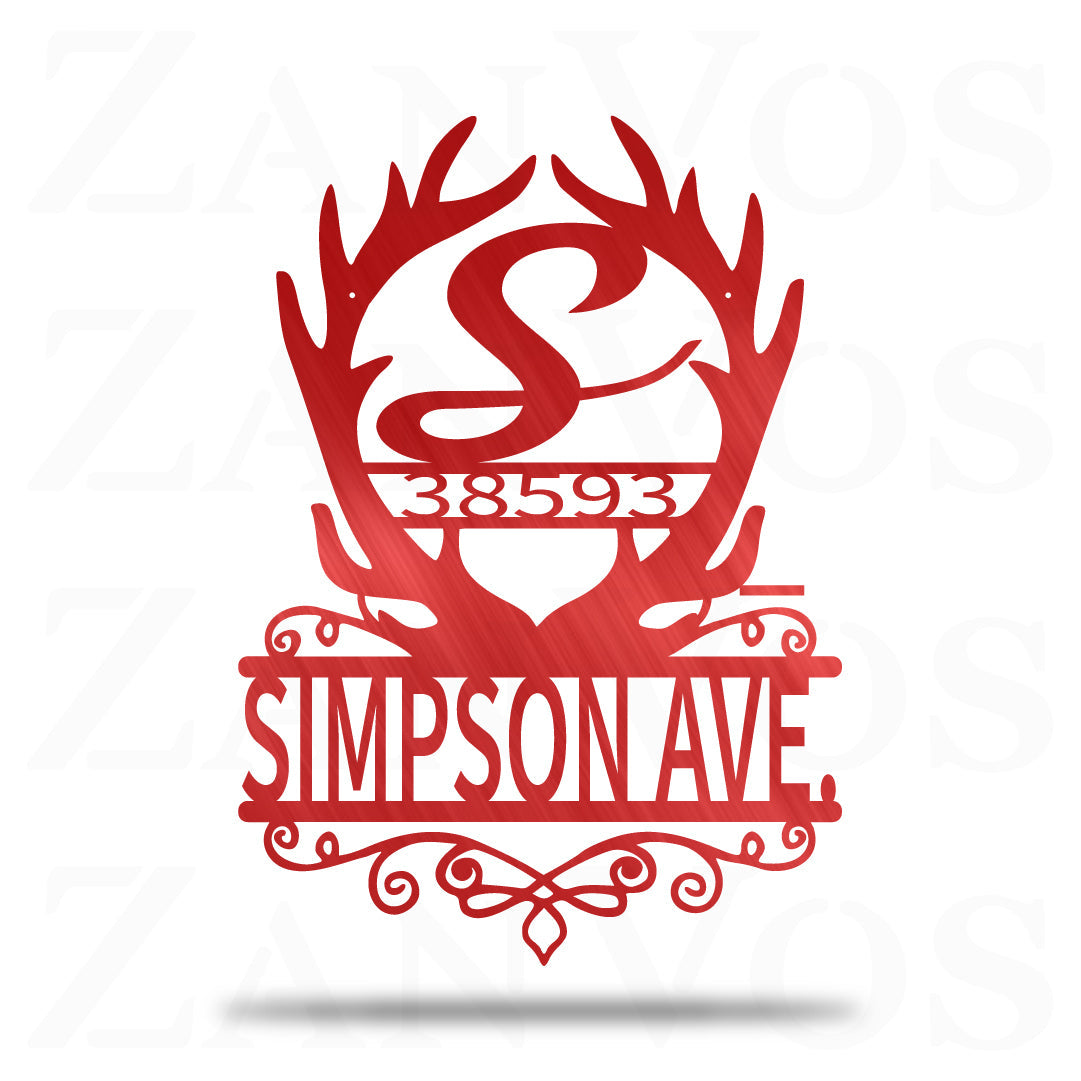 Address Antler Monogram