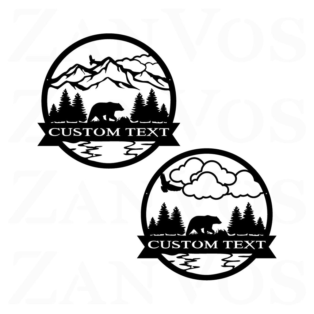 Bear Outdoor Monogram