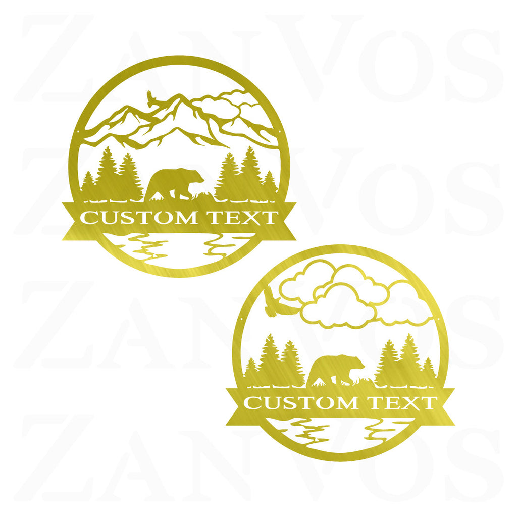 Bear Outdoor Monogram
