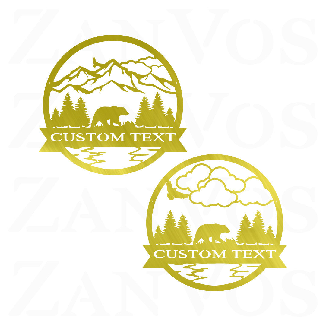 Bear Outdoor Monogram