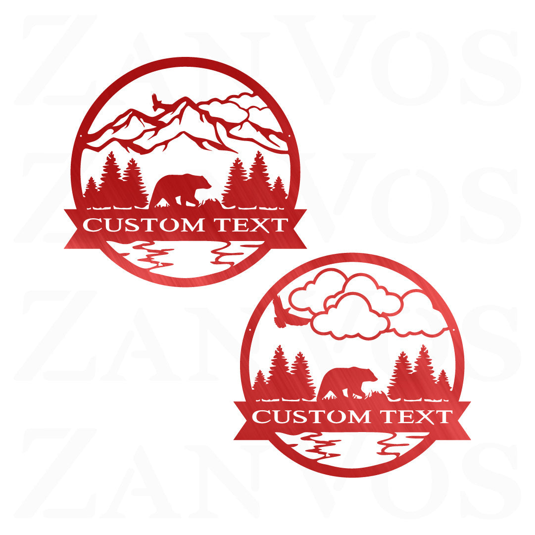 Bear Outdoor Monogram