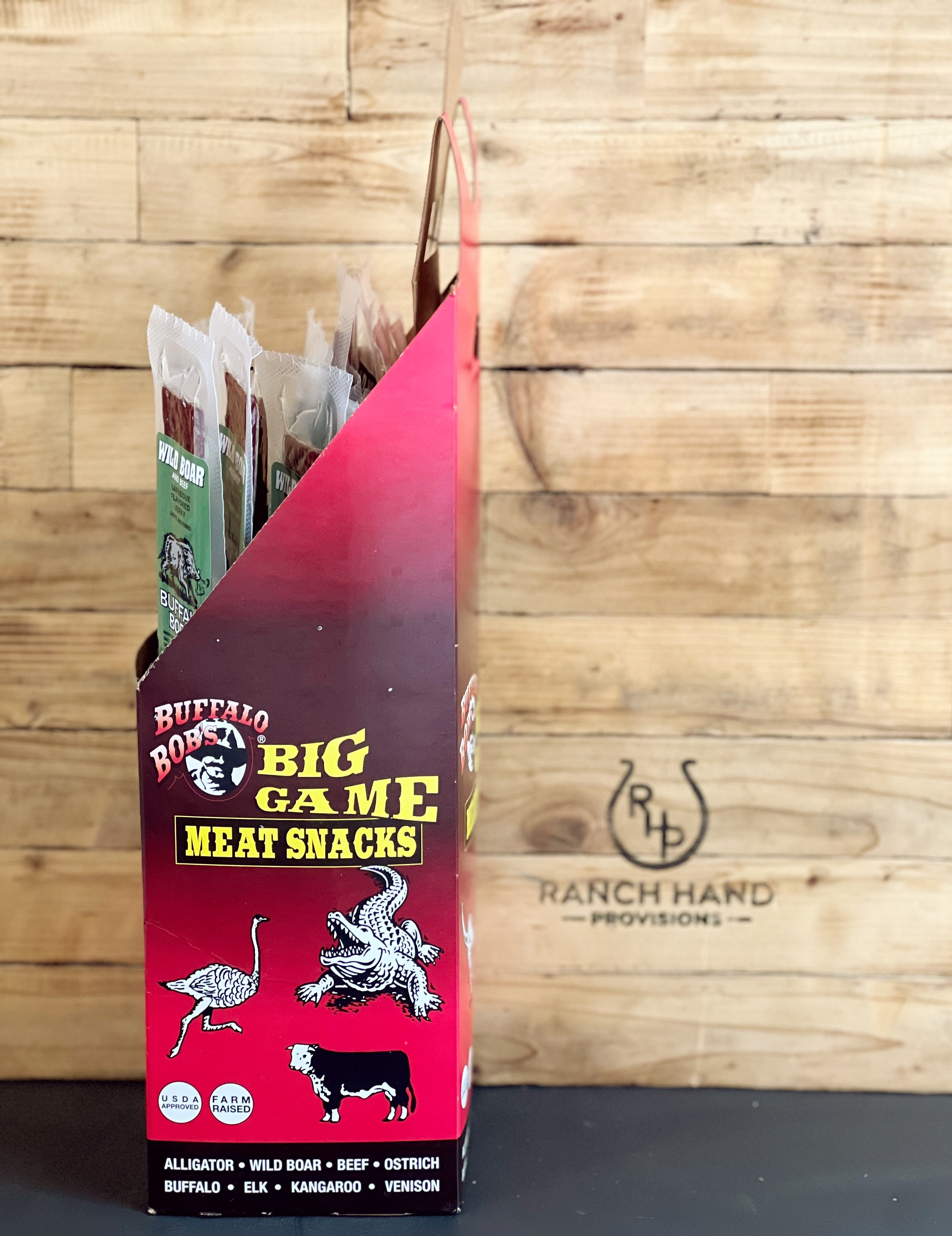 Wild Boar Jerky (BBQ-flavor)