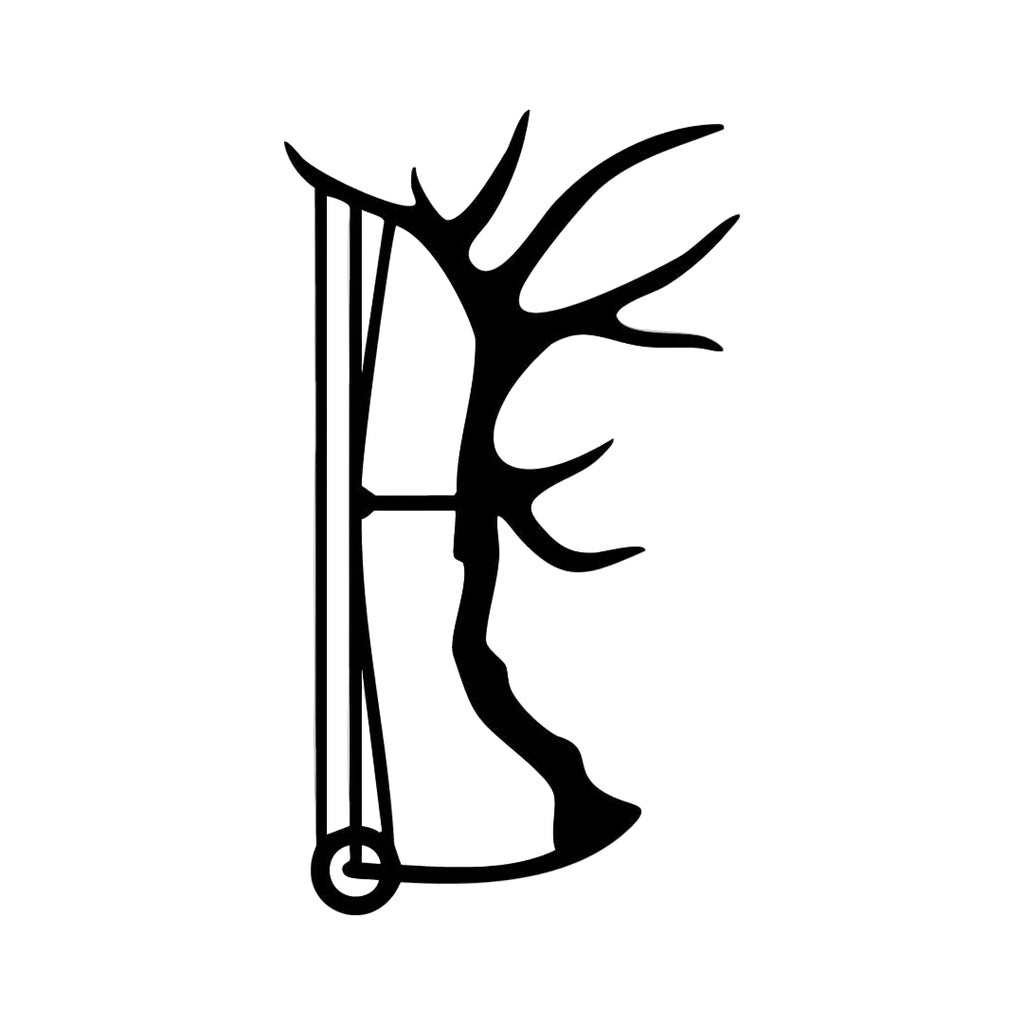 Bow Antler Metal Art