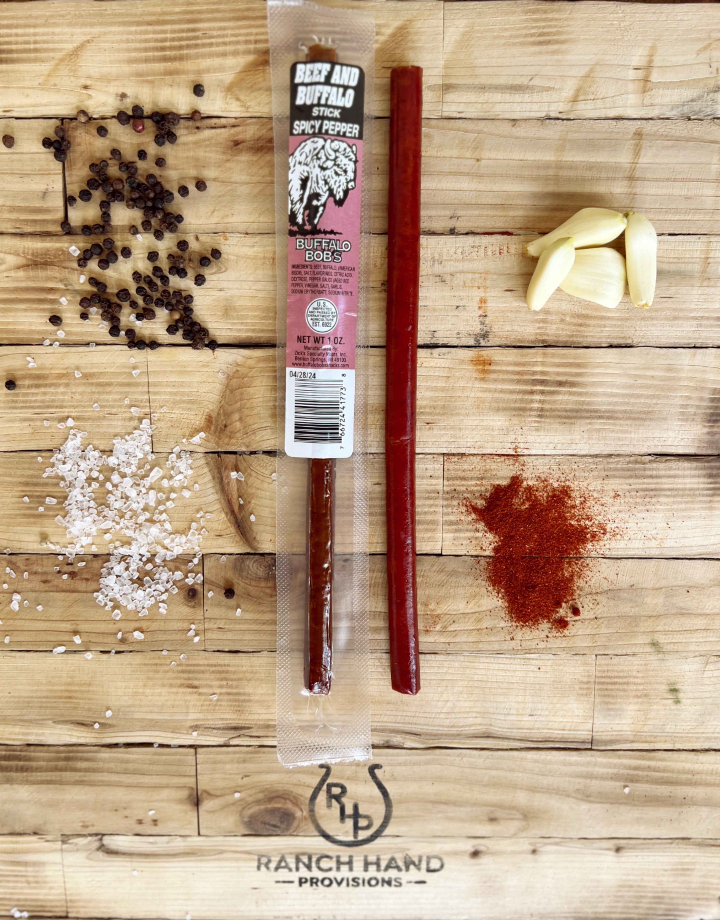 Buffalo Bob's Spicy Jerky Stick