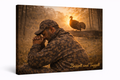 Turkey Hunter Prayer Canvas Wall Art