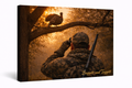 Roosted at First Light — Turkey Hunting Canvas Wall Art