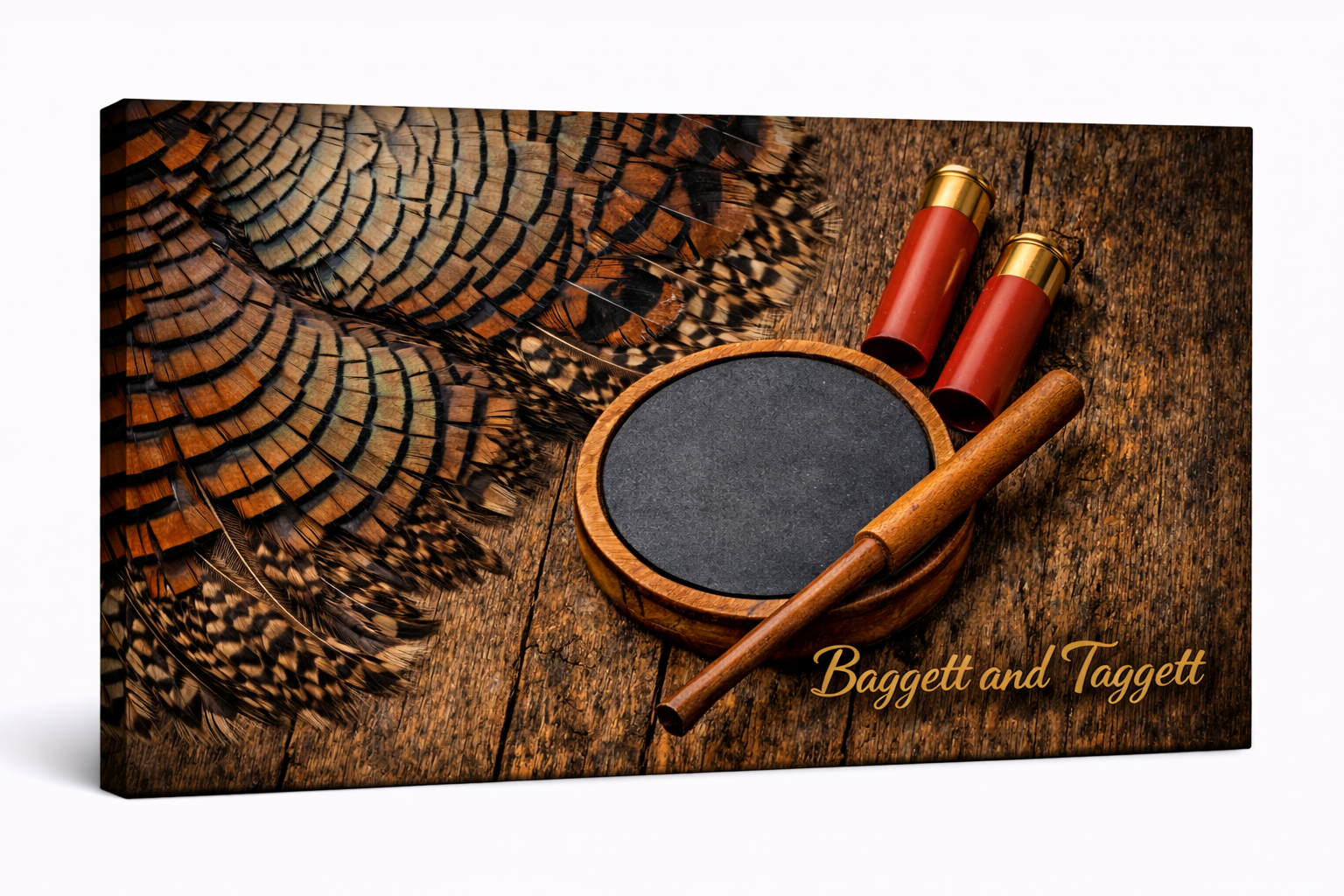Turkey Hunter Canvas Wall Art