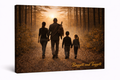 Family Legacy Turkey Hunt Canvas Wall Art