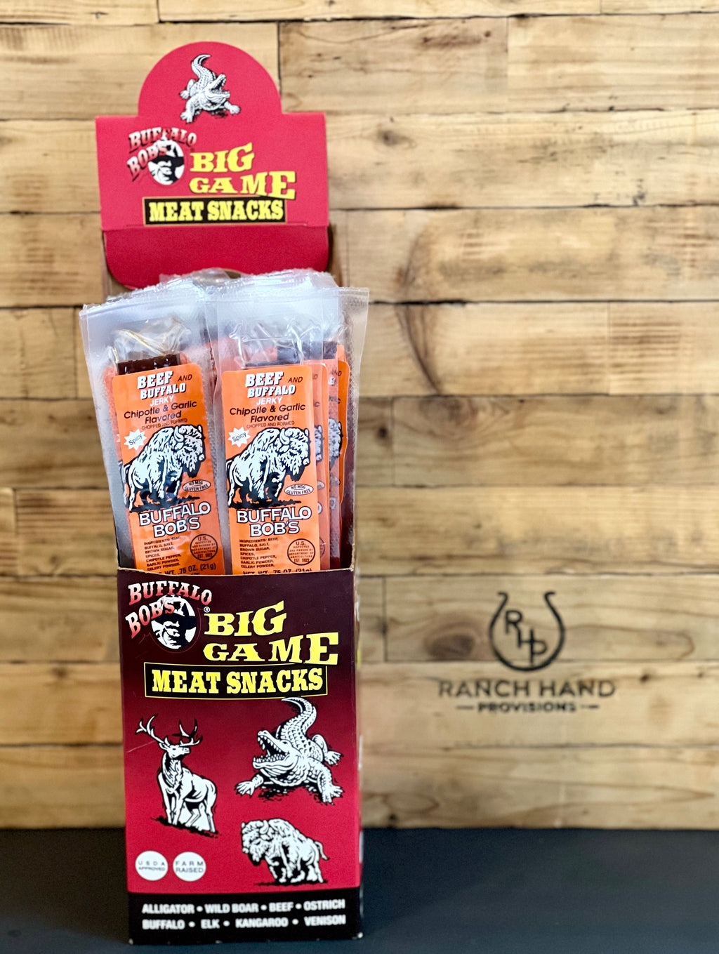 Buffalo Bob's Chipotle & Garlic Jerky