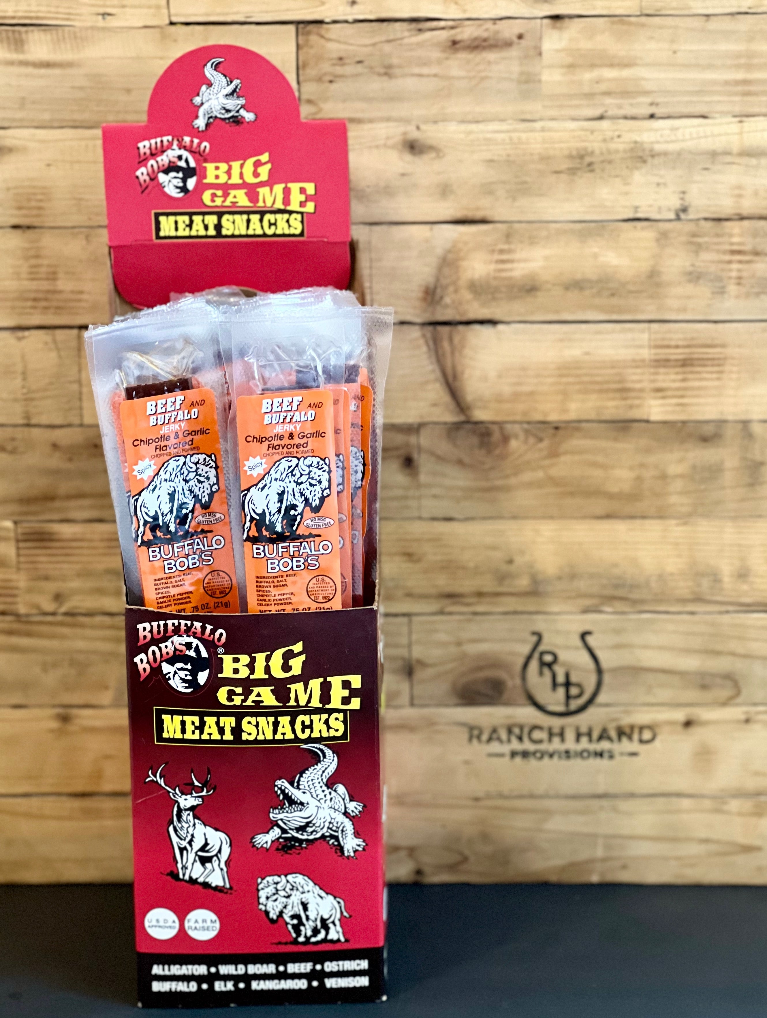 Buffalo Bob's Chipotle & Garlic Jerky