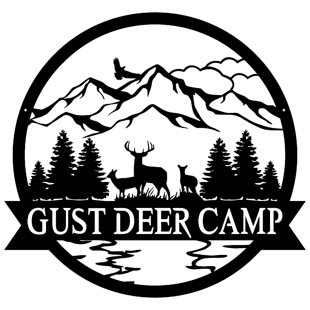 Deer Outdoor Monogram