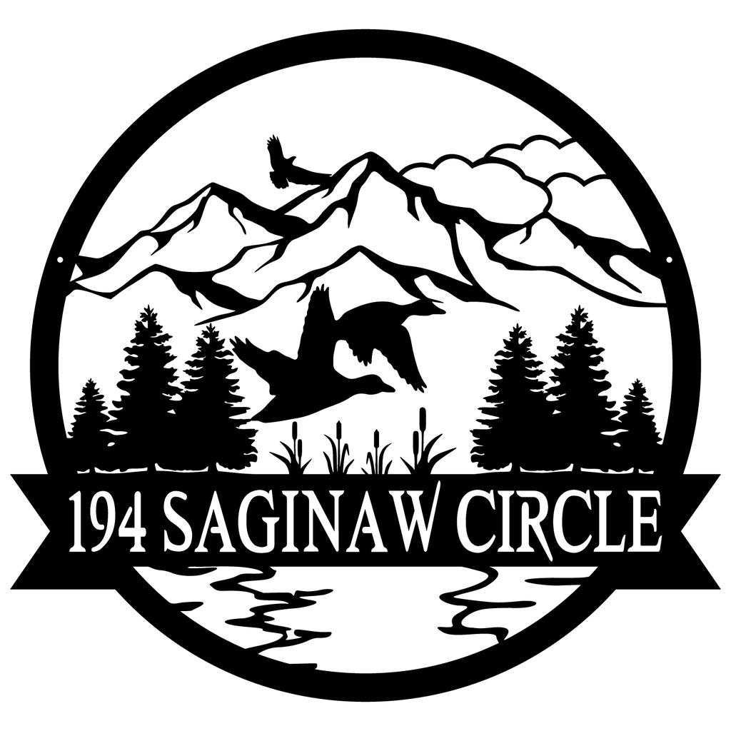 Duck Outdoor Monogram