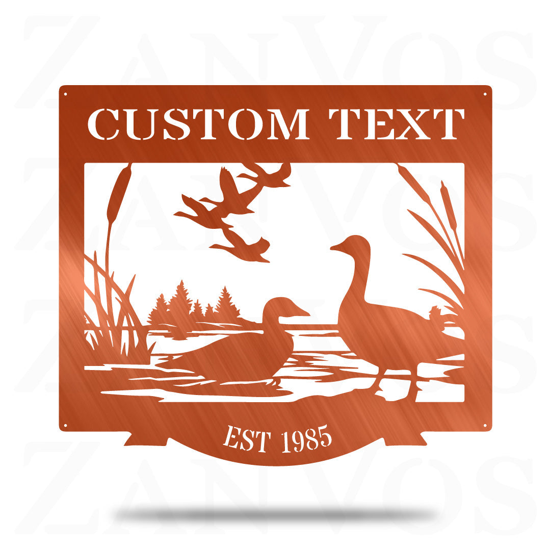 Duck Pond Monogram
