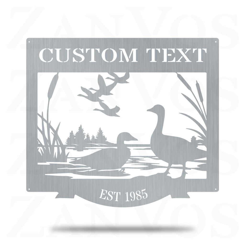 Duck Pond Monogram