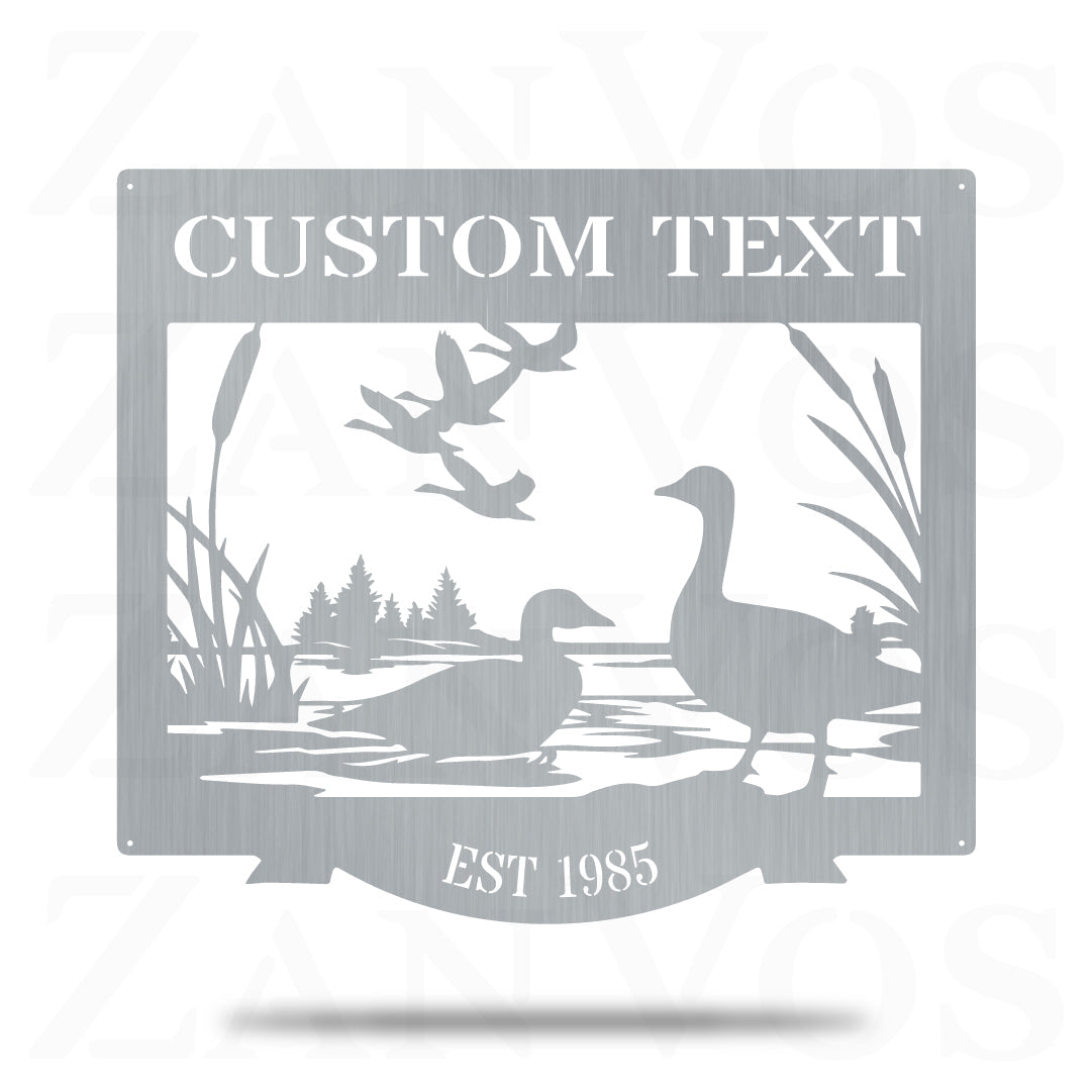Duck Pond Monogram