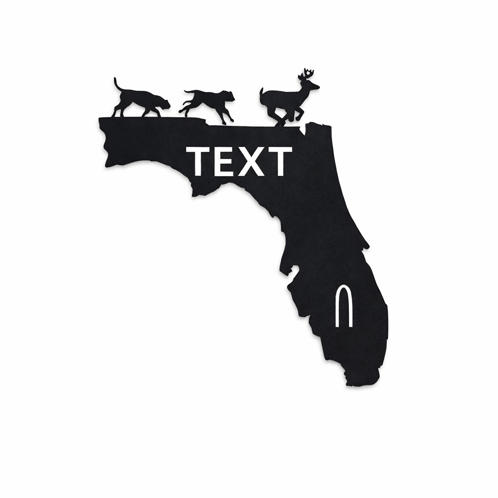 Hounds Running Deer Euro Mount Display