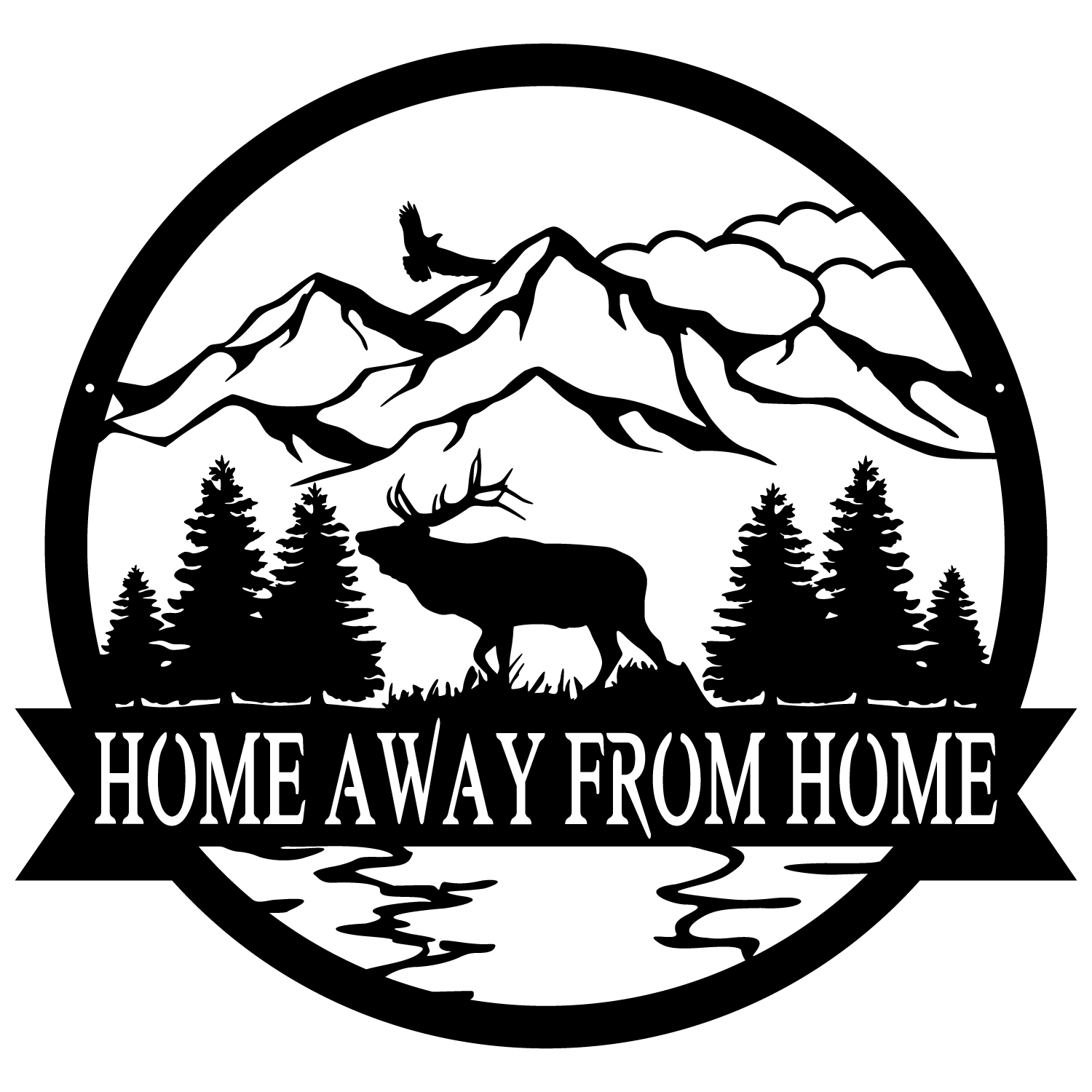 Elk Outdoor Monogram