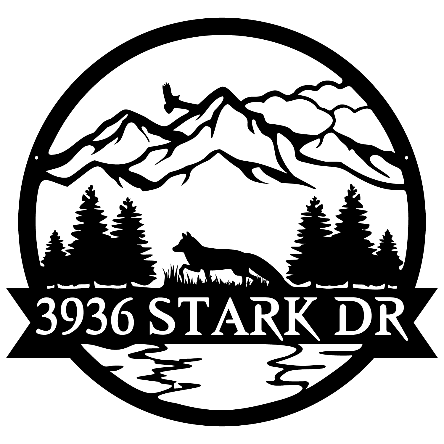 Fox Outdoor Monogram