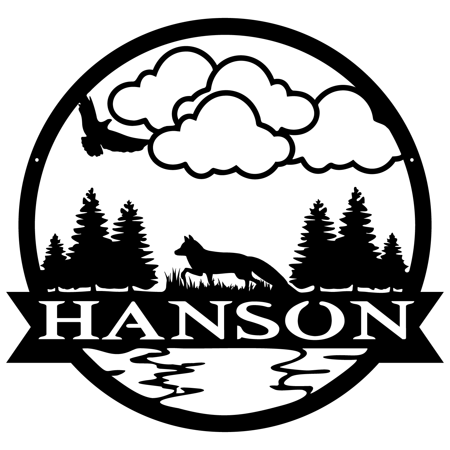 Fox Outdoor Monogram