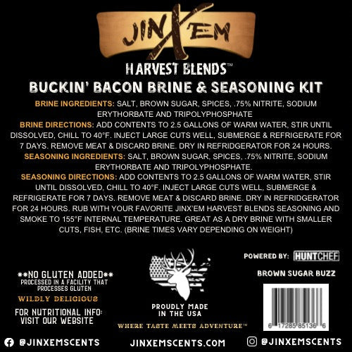 Grandma's Country Bacon - Brine & Seasoning Kit