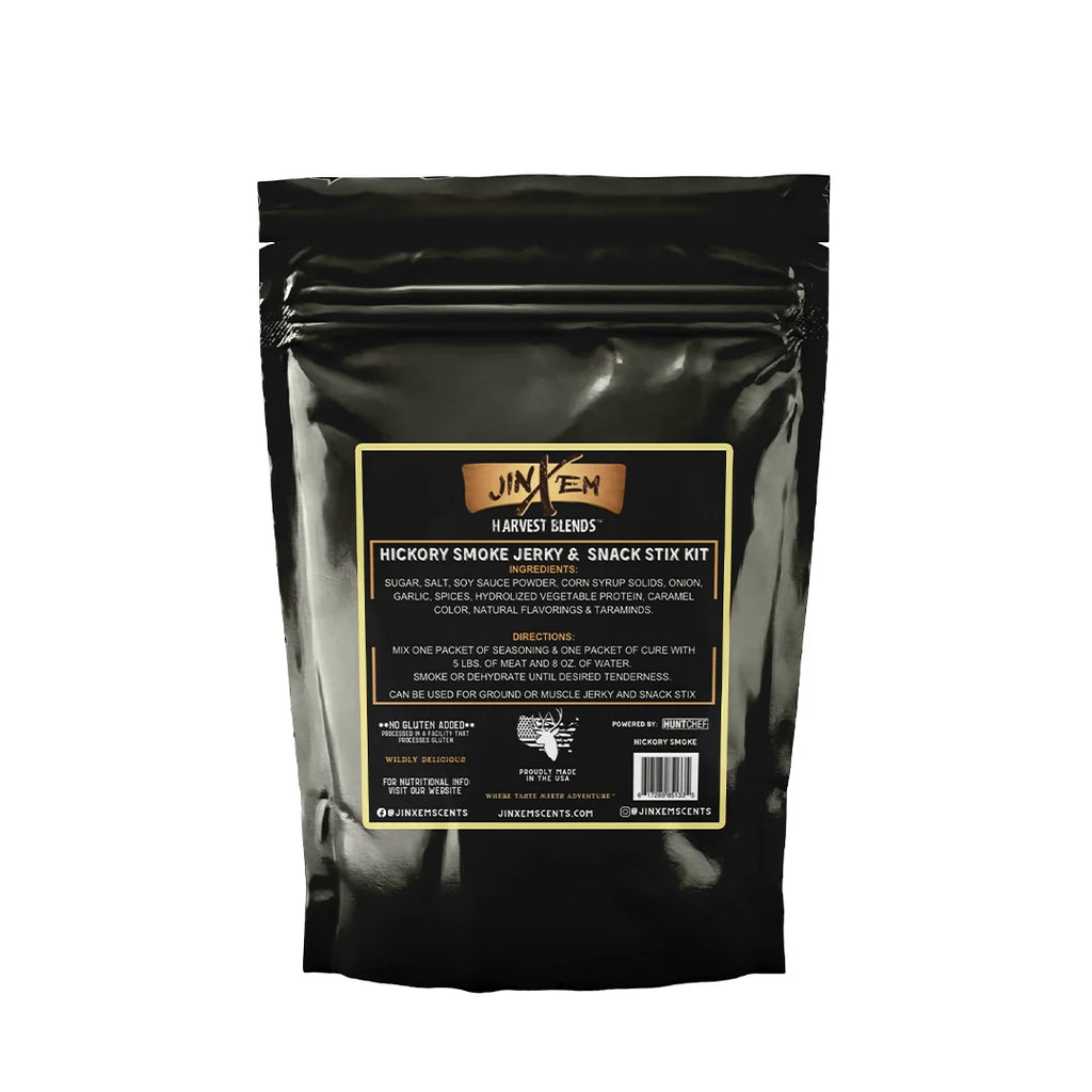 Hickory Smoke Jerky Seasoning & Snack Stix Kit