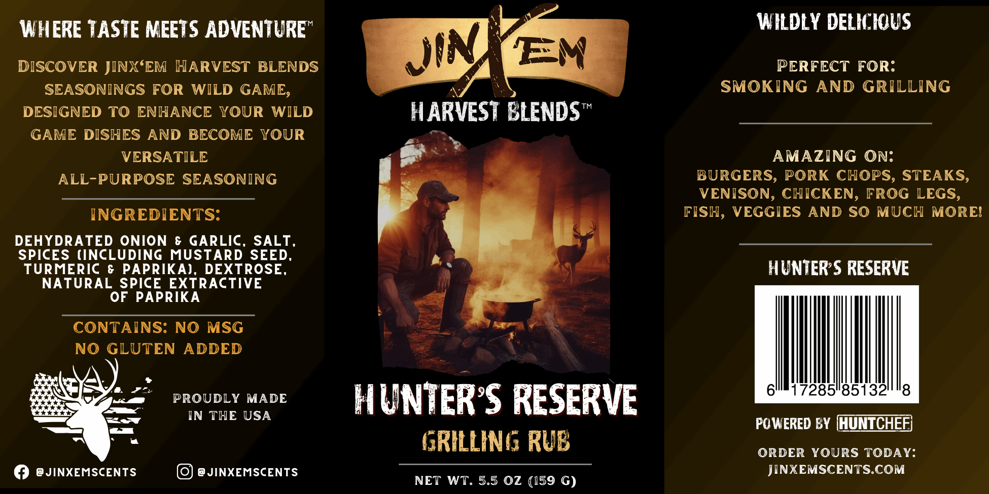 Hunter's Reserve - Grilling Rub