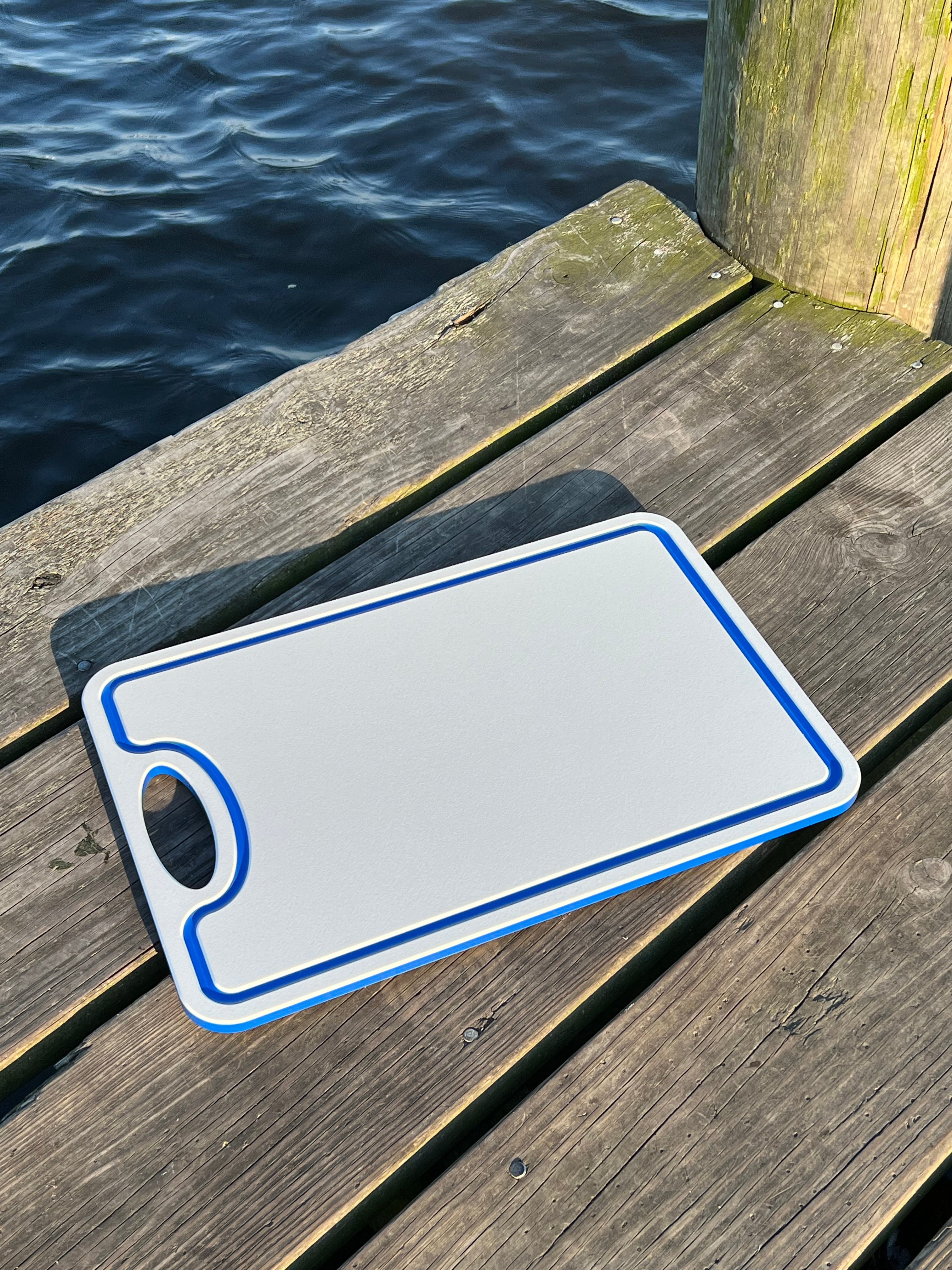 Made in the USA | Premium Cutting Board | Textured 1/2 inch HDPE UV Protected | Non-Skid or Mark Rubber Feet | Great for Boats & any Counter-top