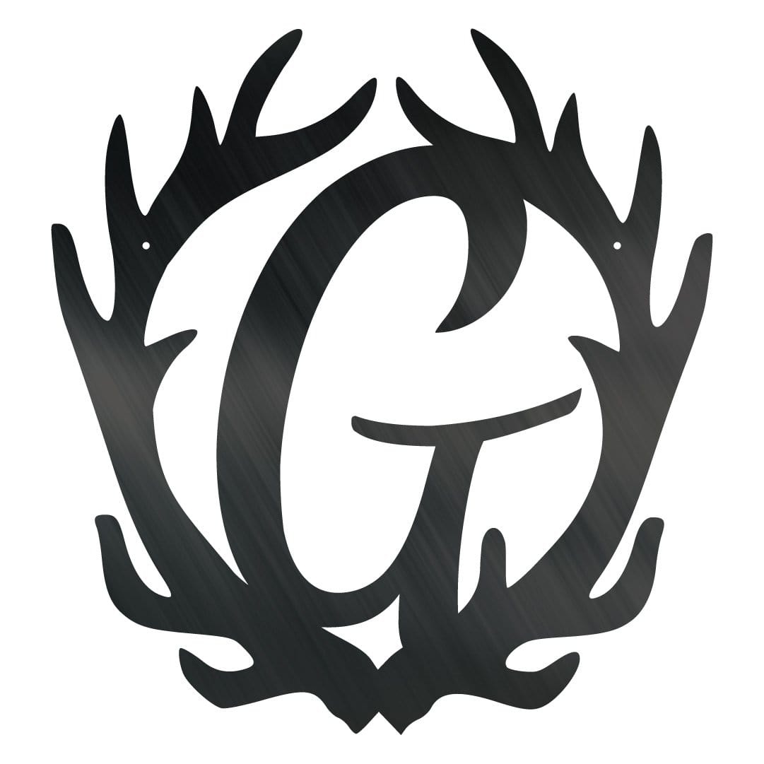 Initial Antler Monogram