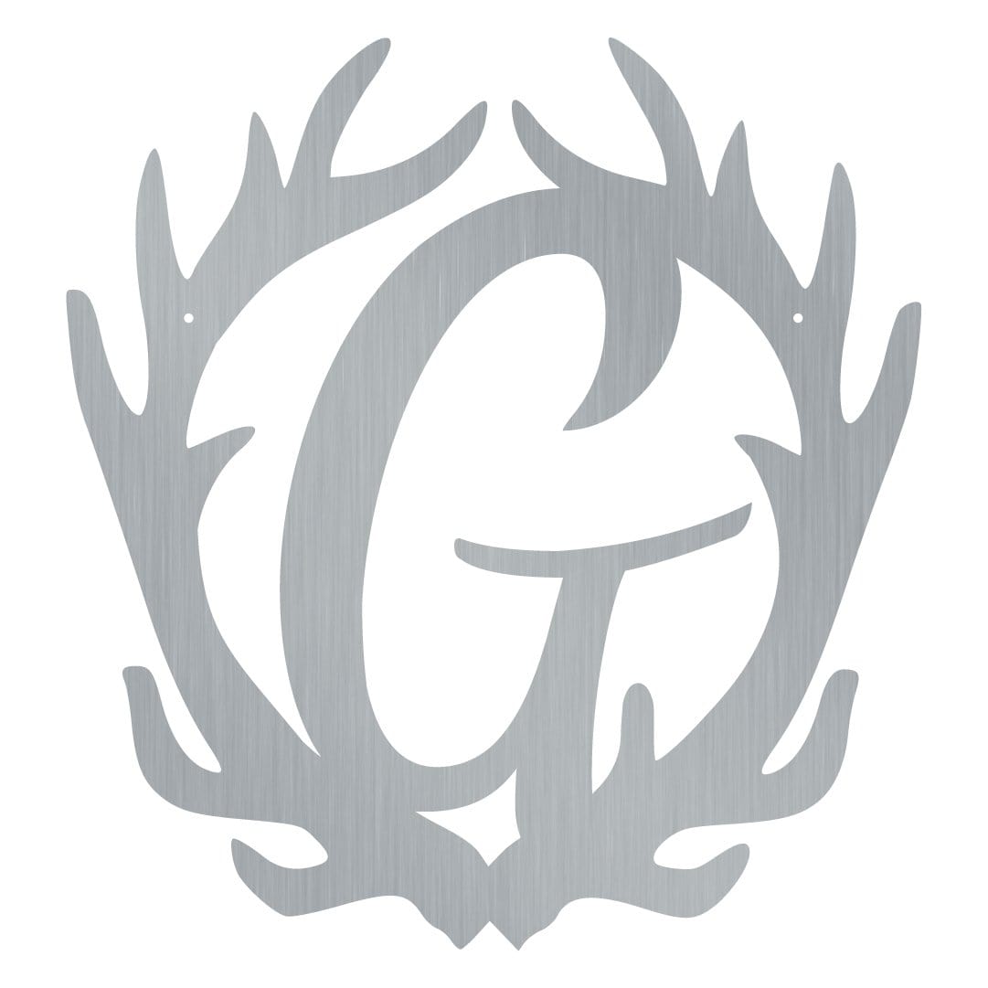 Initial Antler Monogram