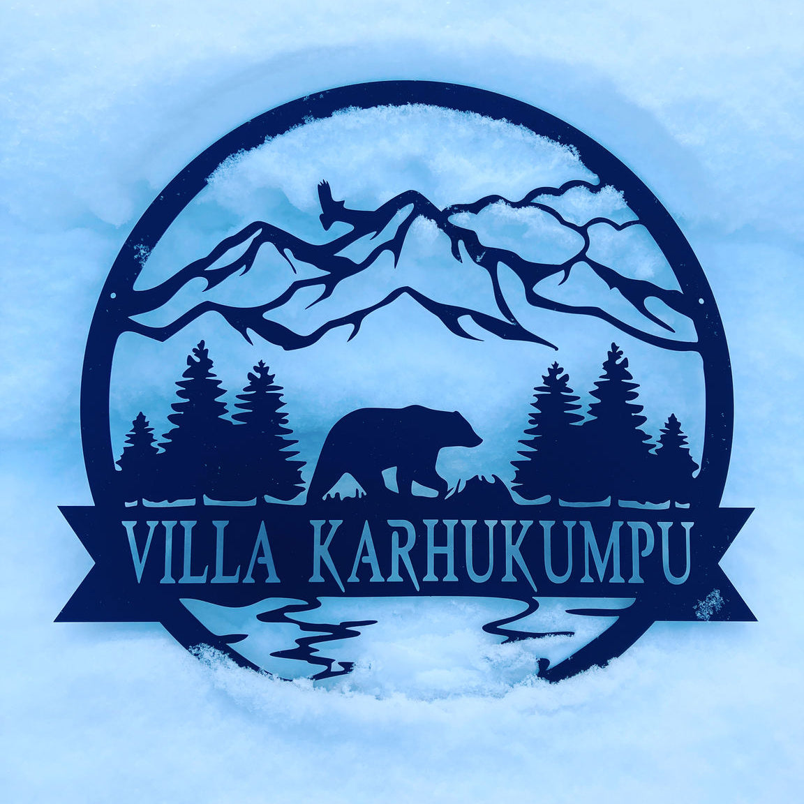 Bear Outdoor Monogram