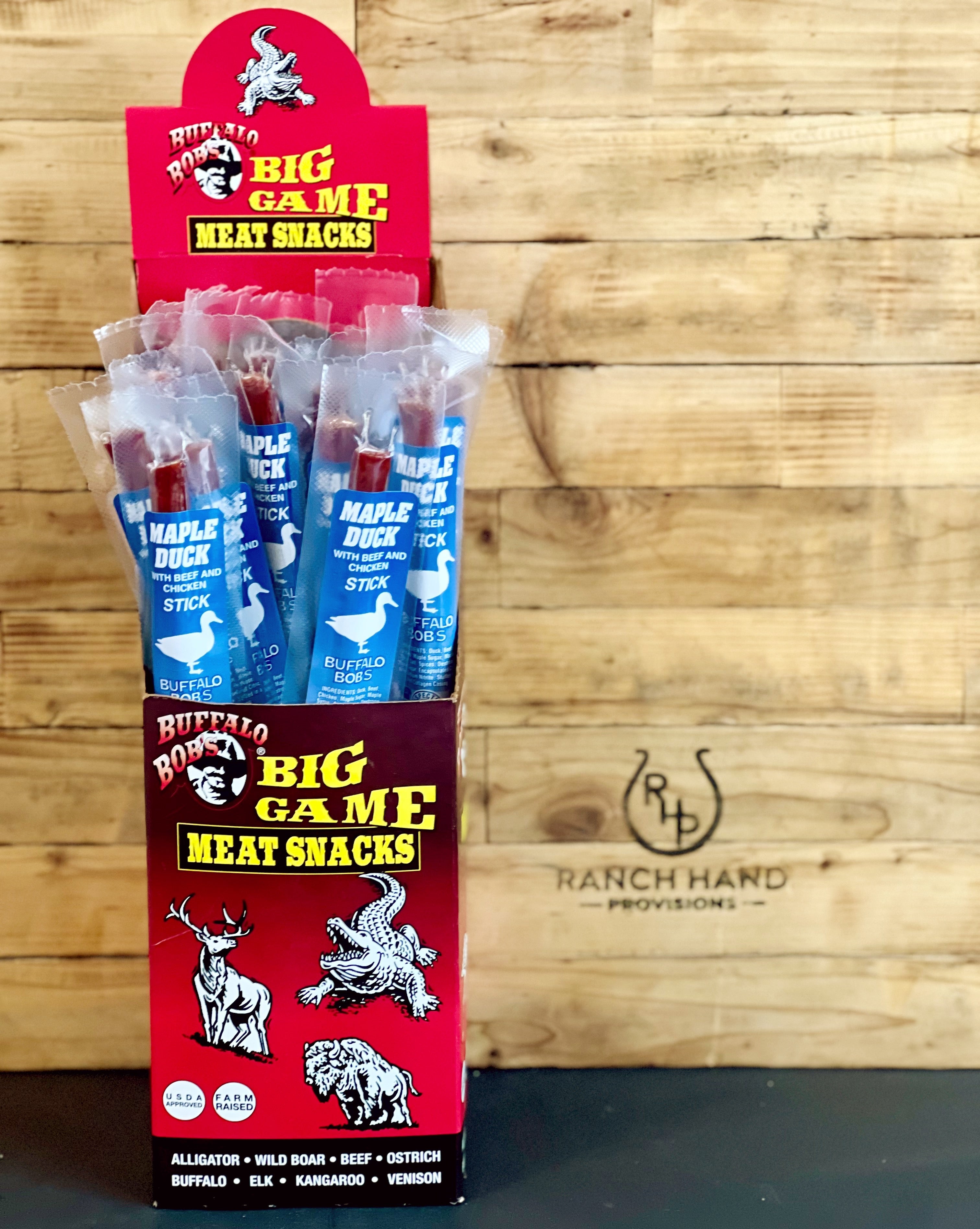 Duck Jerky Stick (Maple-Flavored)