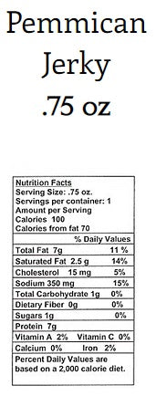 Pemmican Beef Jerky