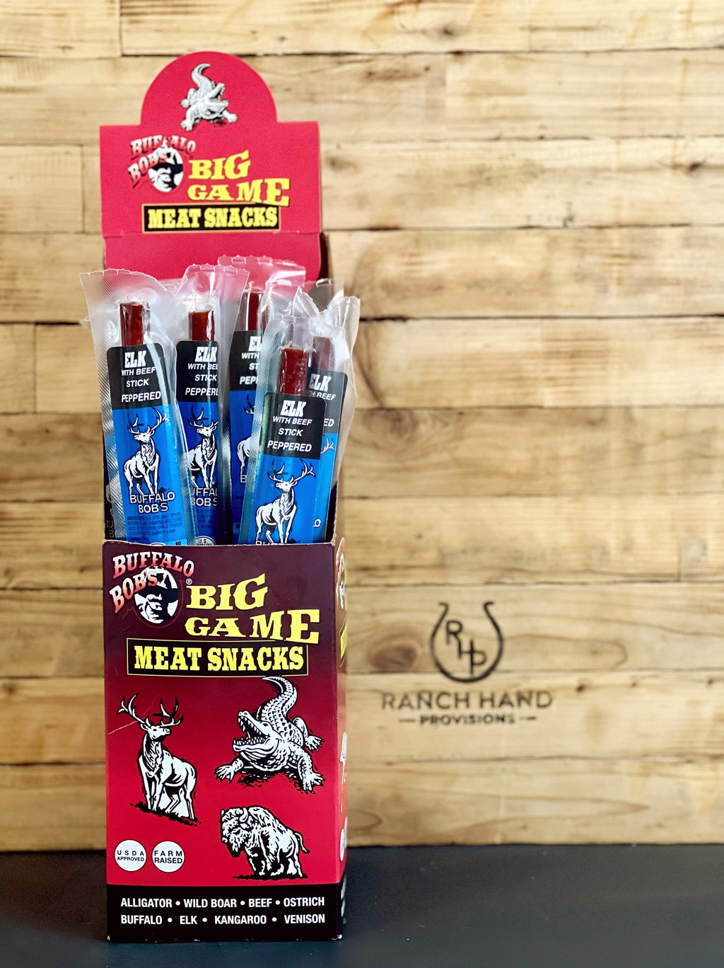 Elk Jerky Stick (Peppered)