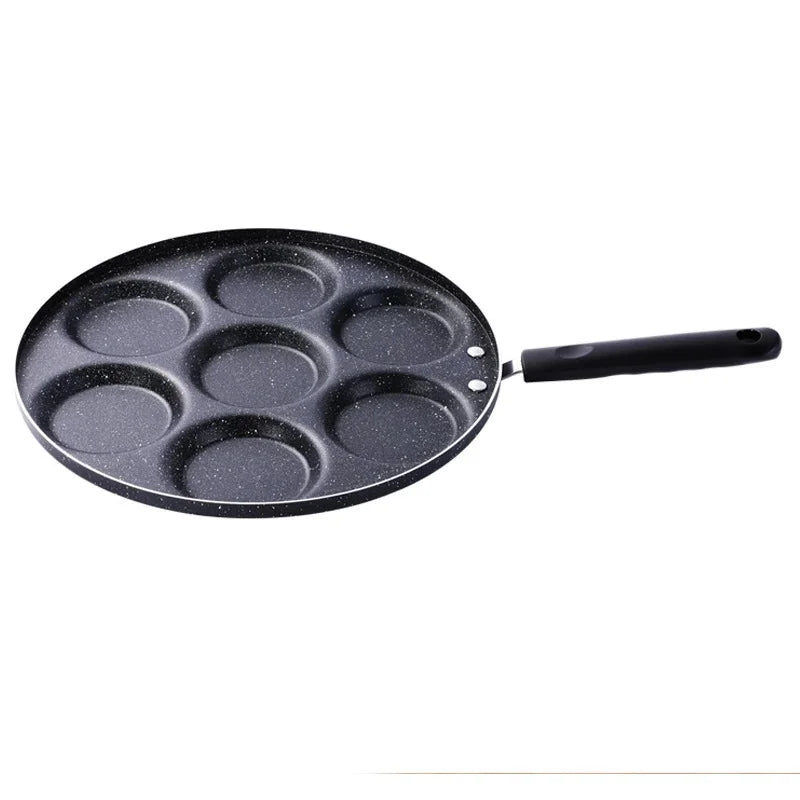 DecorBites™ Breakfast Egg Pan Non-stick Durable Cookware Holes Frying Pans Pancake Maker