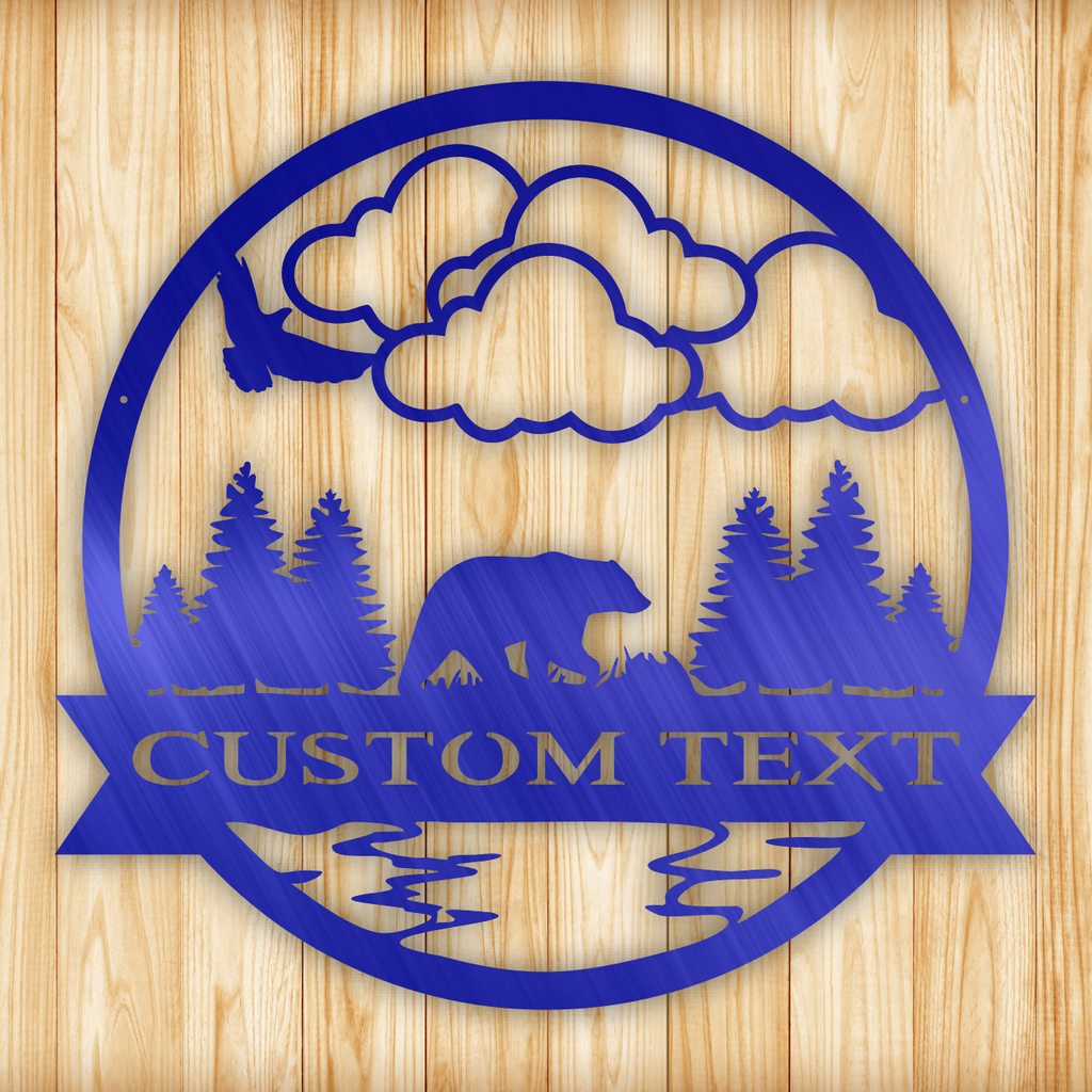 Bear Outdoor Monogram