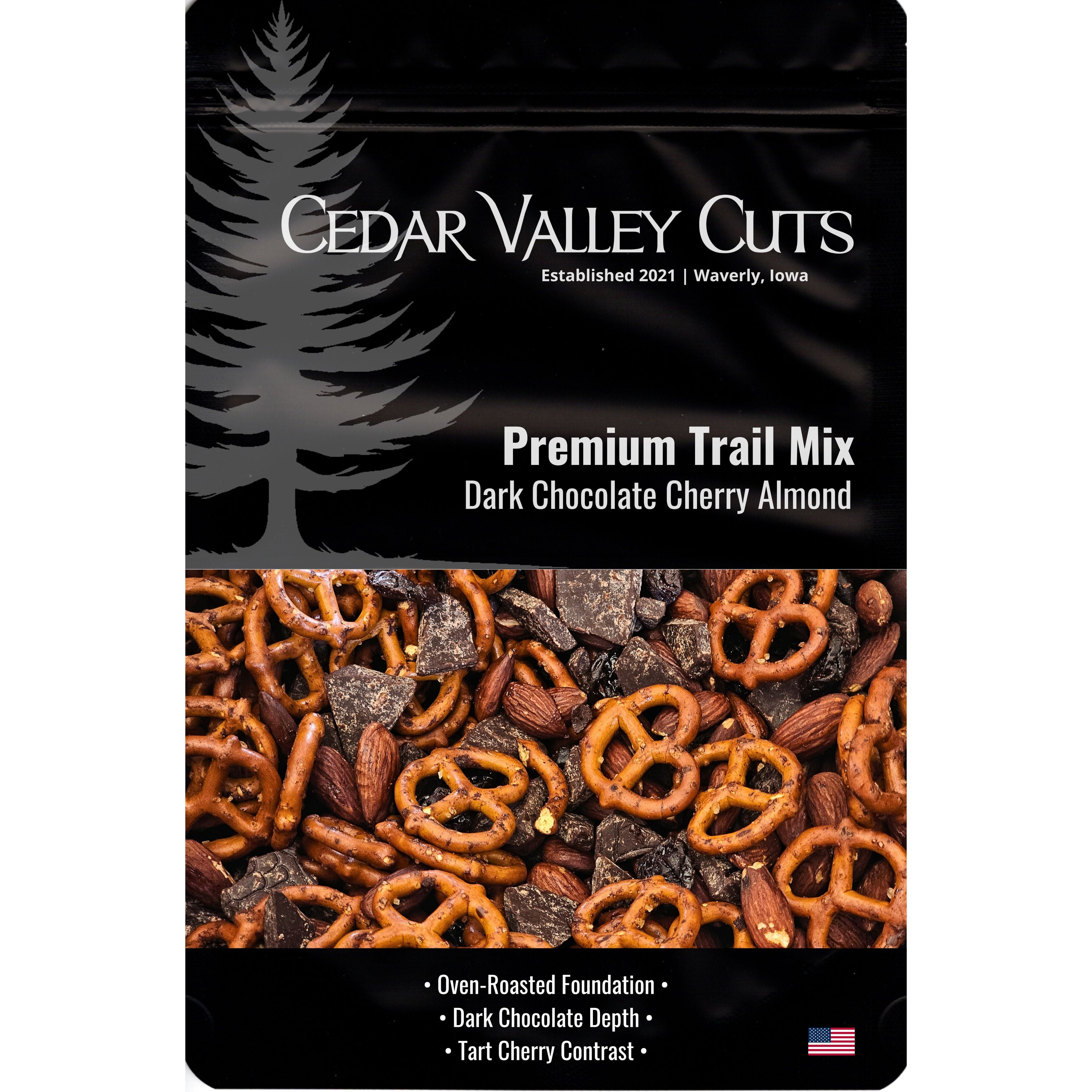 Dark Chocolate Cherry Almond Premium Trail Mix