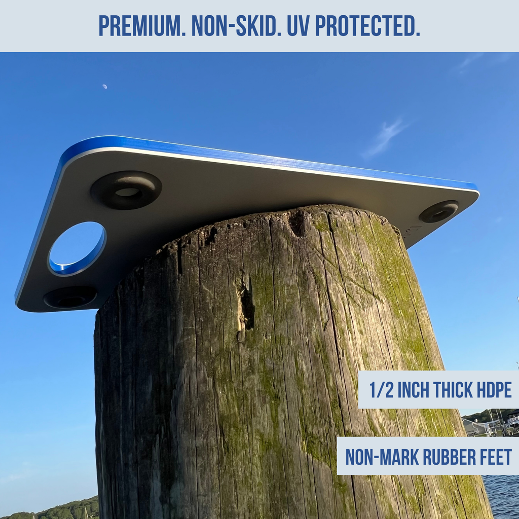 Made in the USA | Premium Cutting Board | Textured 1/2 inch HDPE UV Protected | Non-Skid or Mark Rubber Feet | Great for Boats & any Counter-top