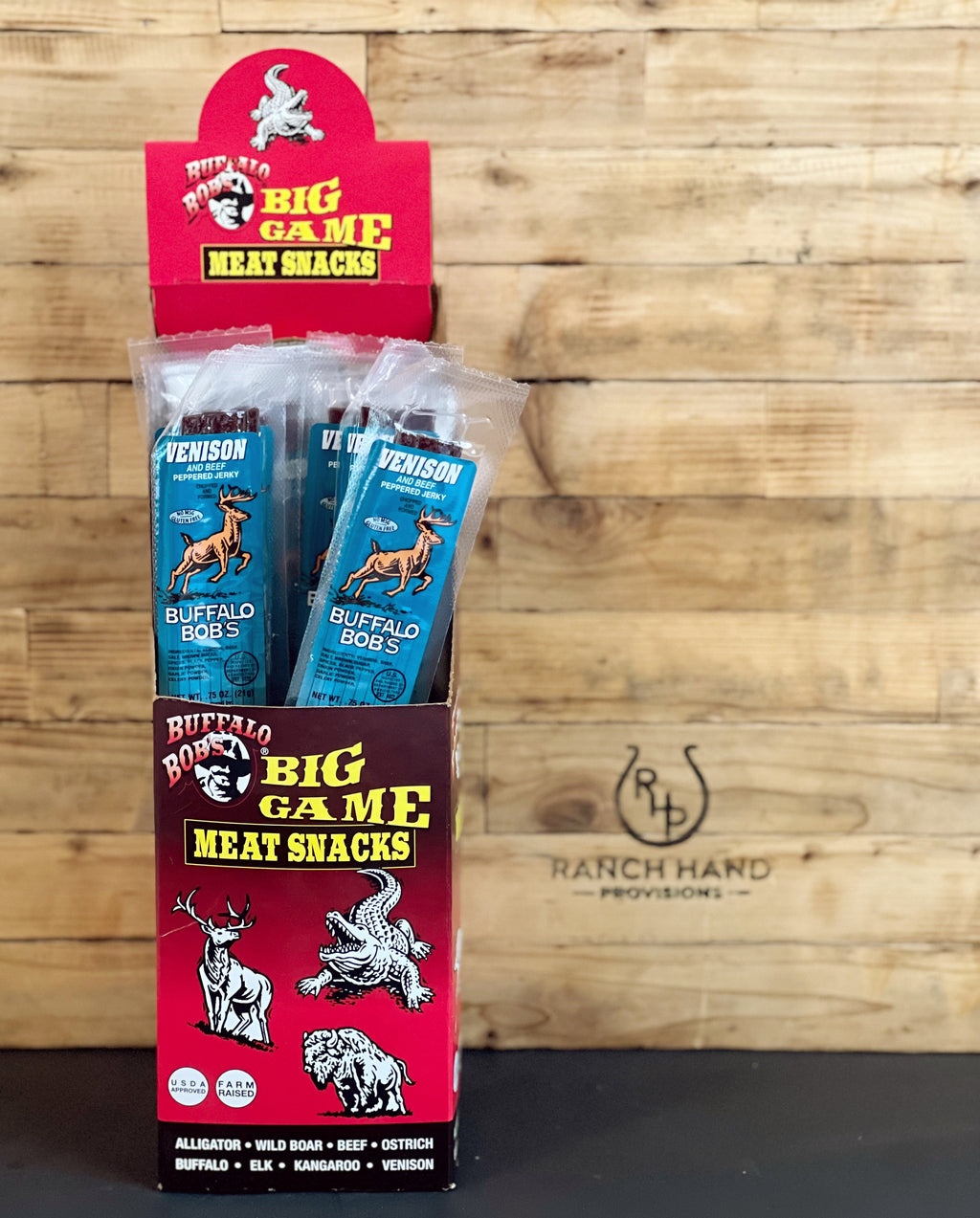 Venison Jerky (Peppered)