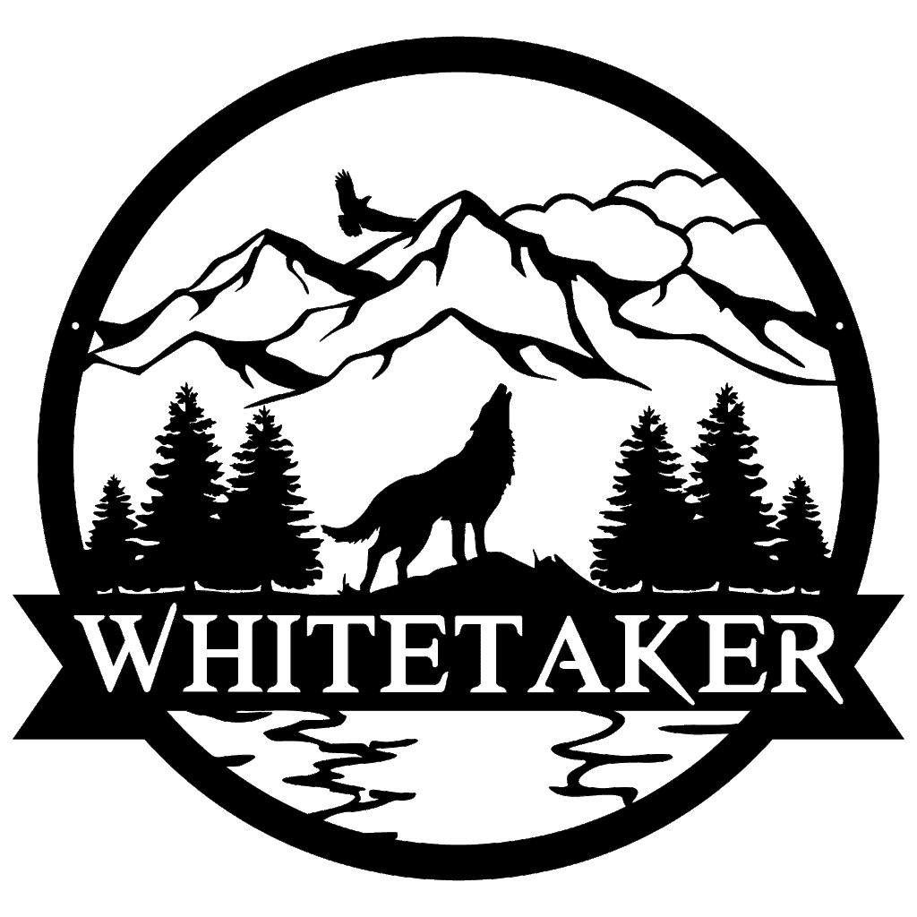 Wolf Outdoor Monogram