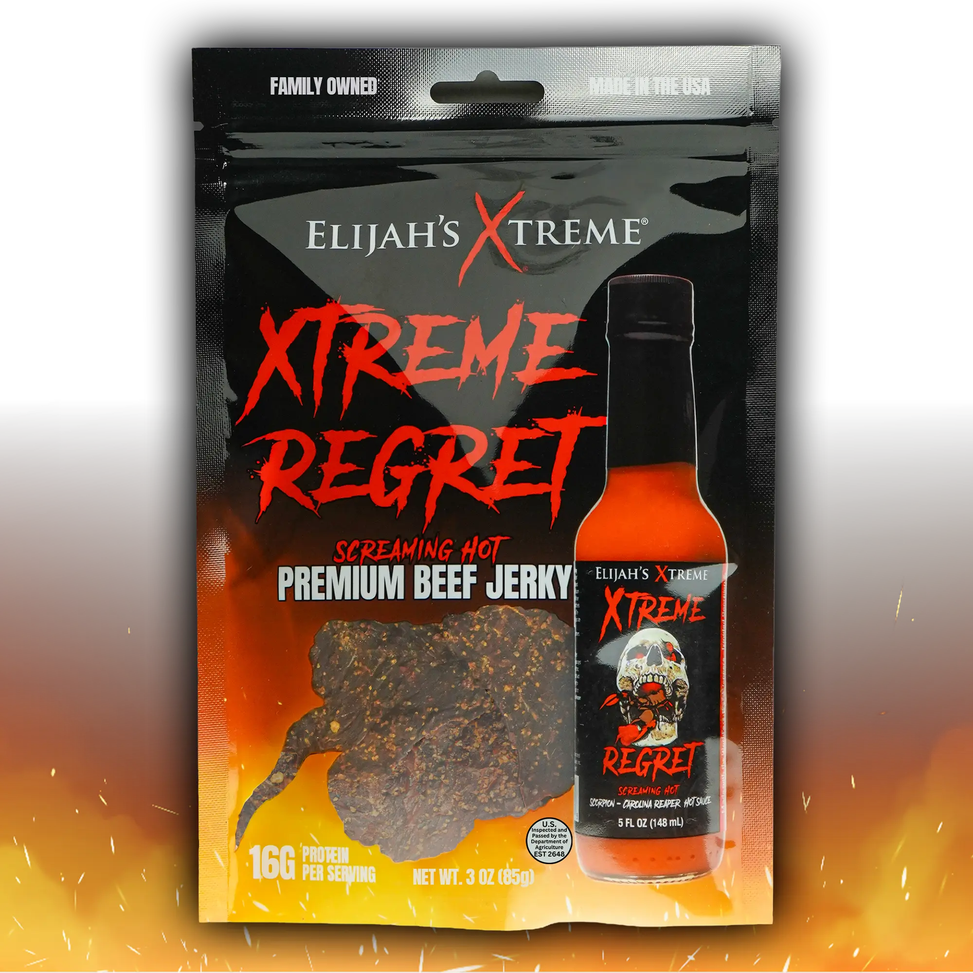 Xtreme Regret Spicy Beef Jerky