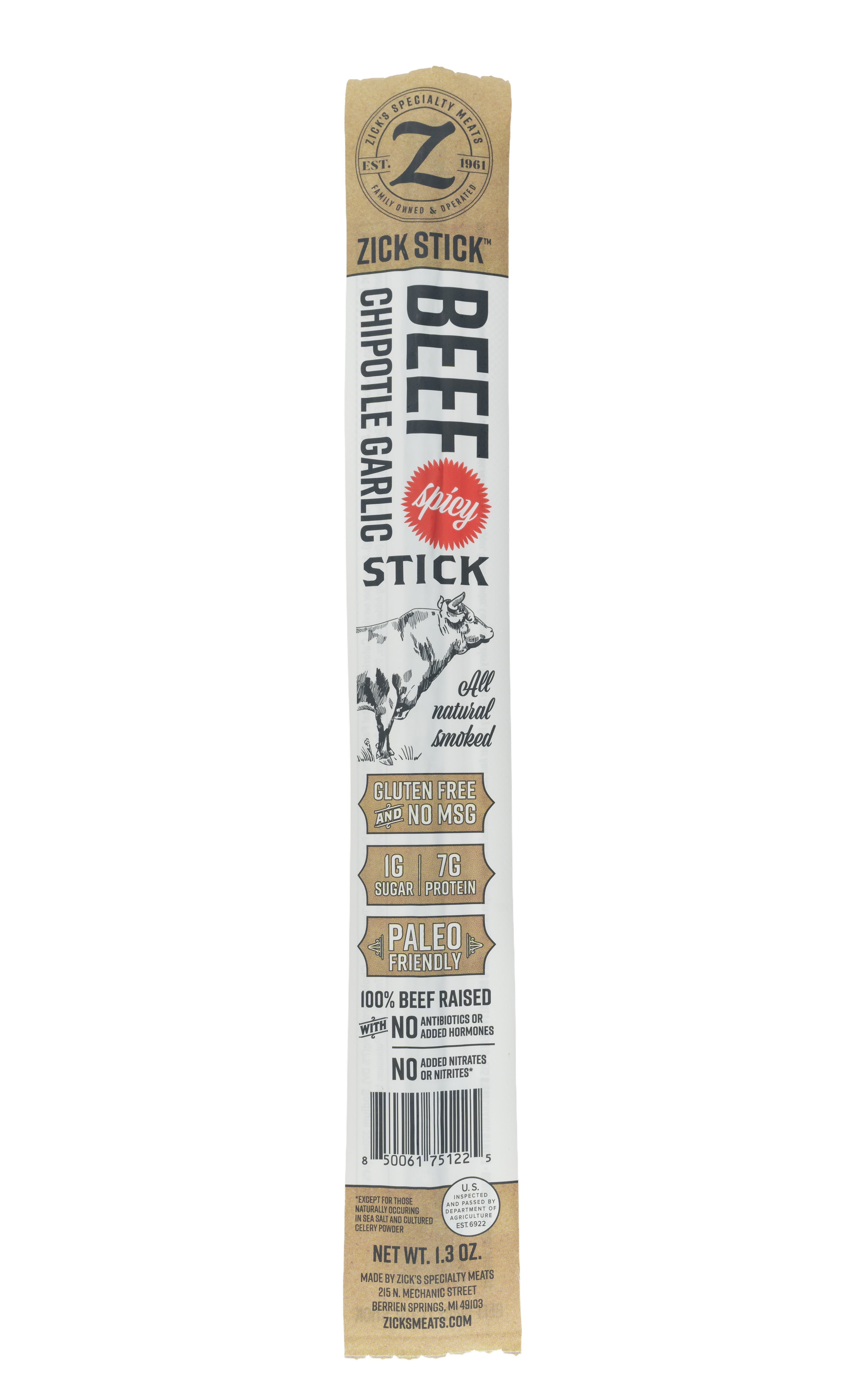 Zick Stick Spicy Chipotle Garlic – 1.3oz