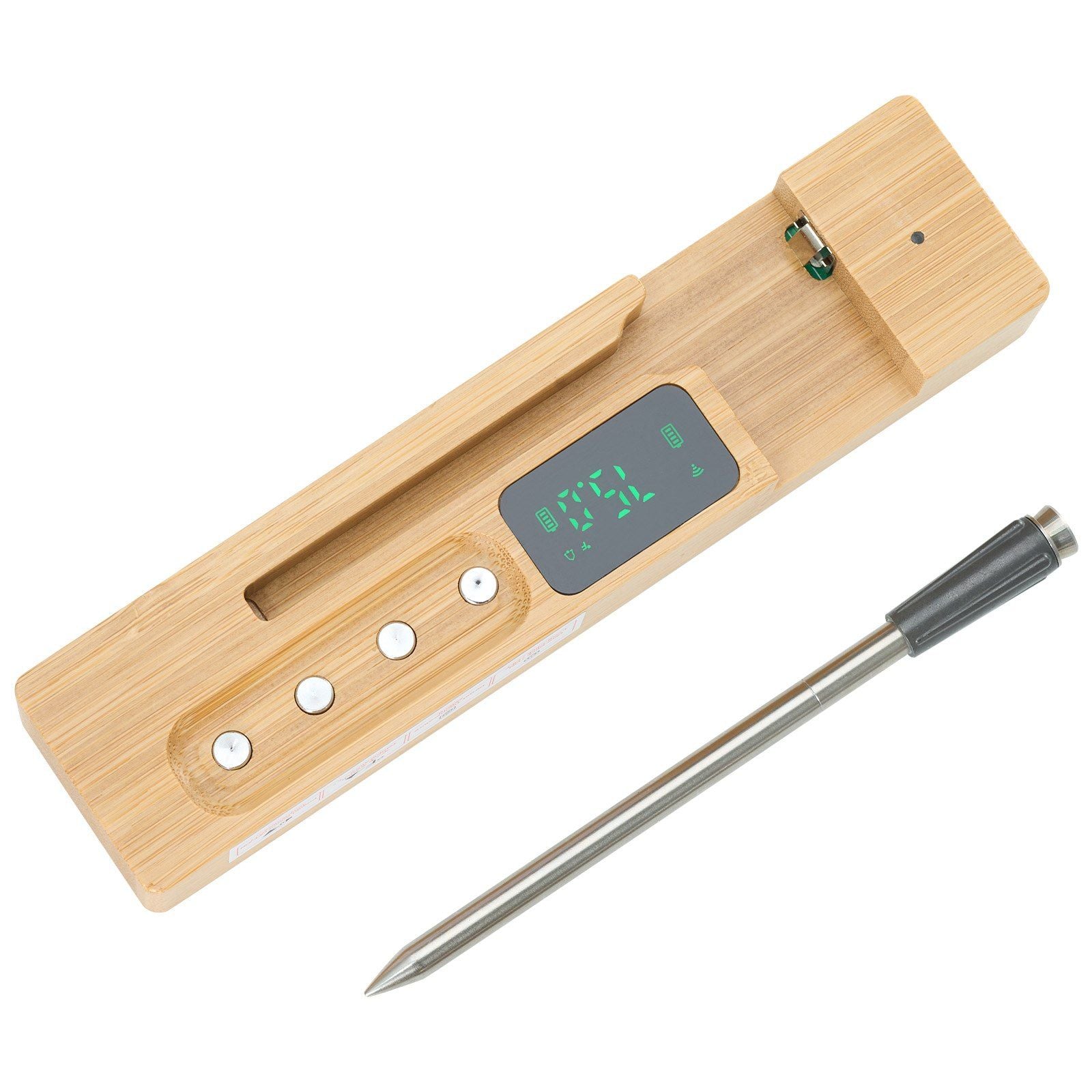 Wireless Meat Thermometer Bluetooth Meat Probe 500 ft Range for Cooking