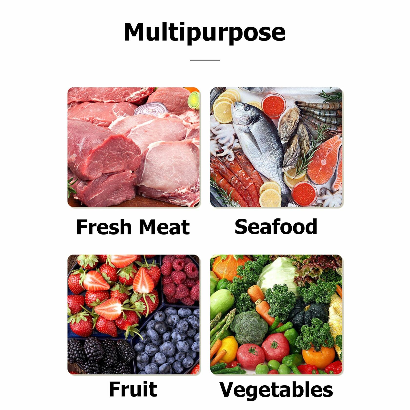 Ubierta Black Plastic Meat Trays with Absorbent Pads 8x5x1.3in 10 Sets