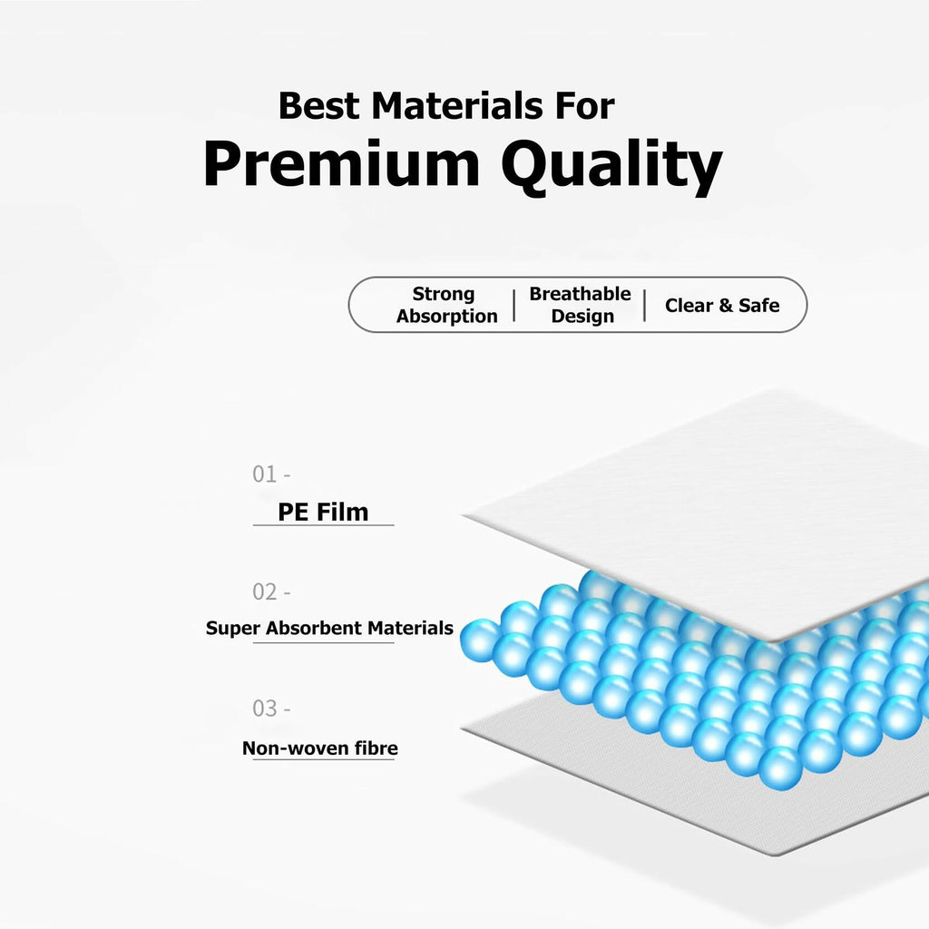 Ubierta Black Plastic Meat Trays with Absorbent Pads 8x5x1.3in 10 Sets